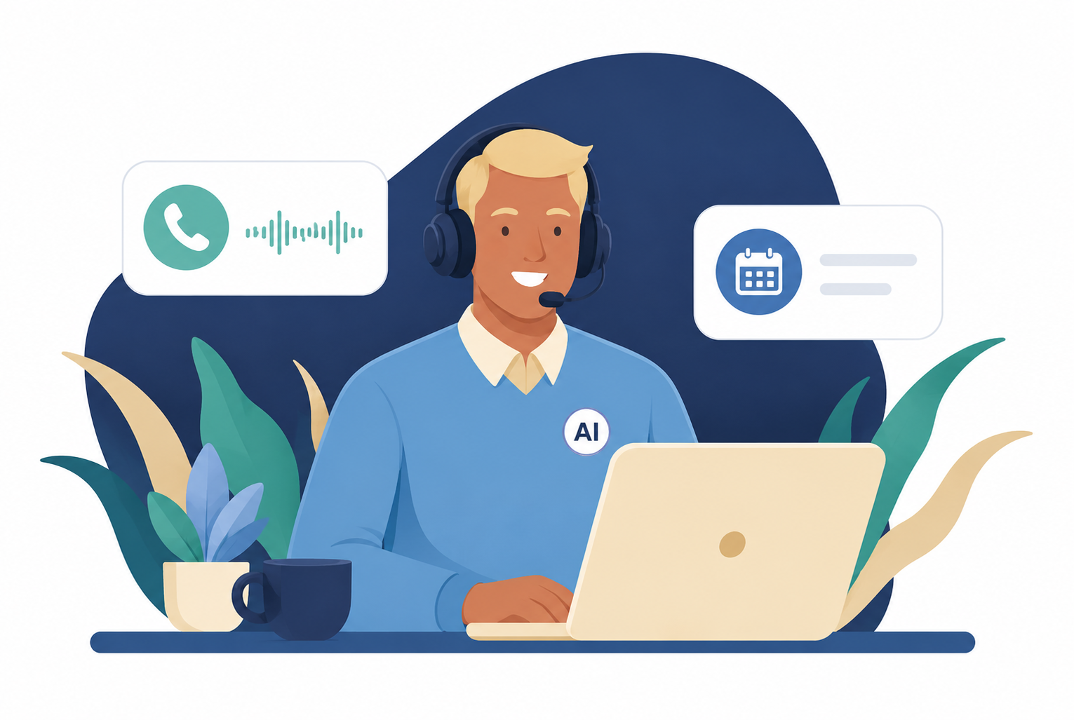 Call Center AI ürün görseli