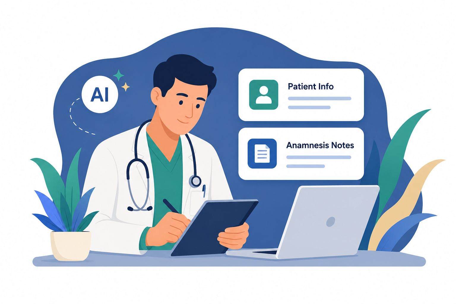 Anamnez Notes AI ürün görseli